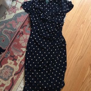 Ralph Lauren polka dot dress